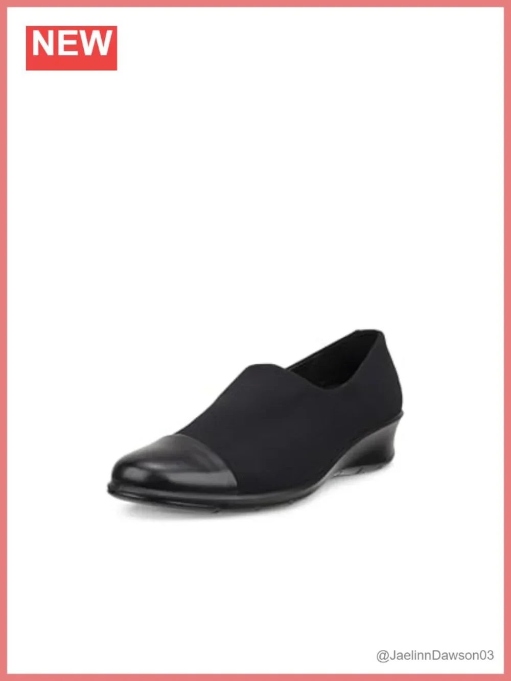 ECCO Felicia Cap Toe Stretch Slip-On Loafers Women's Comfort Walking Shoes